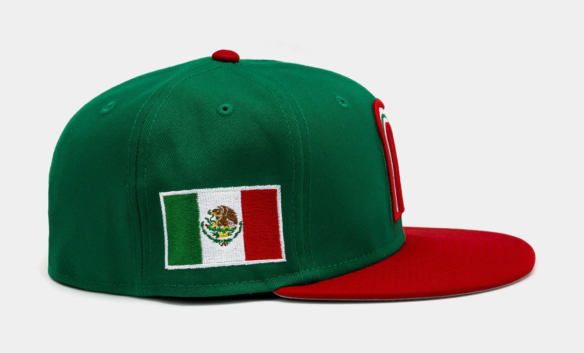 Shoe Palace Exclusive Mexico 59Fifty Fitted Mens Hat (Green/Red)