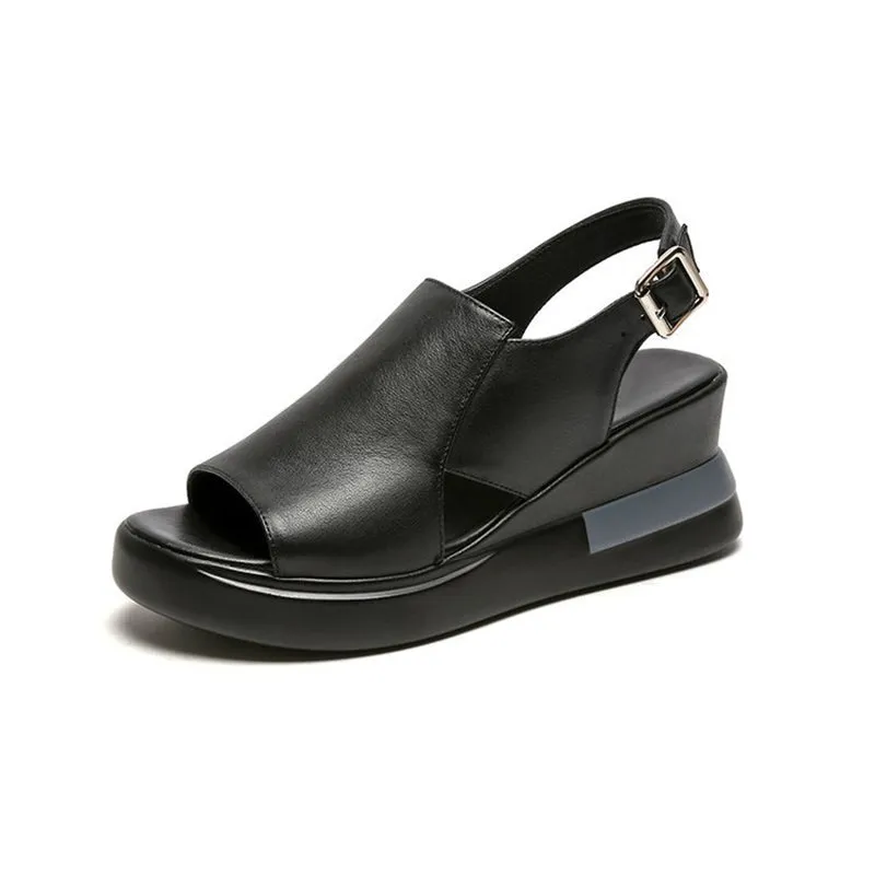 Soft Leather Sandals for Women