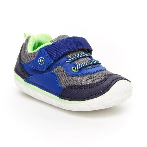 Soft Motion Rhett Sneaker - Navy/Lime