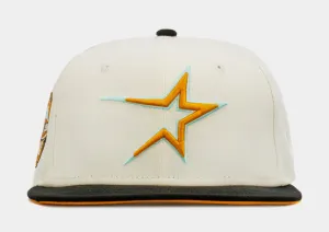 SP Exclusive Reverse Dreams Houston Astros 59Fifty Mens Fitted Hat (Beige/Black)