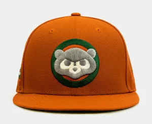 SP Exclusive Rust Chicago Cubs 59Fifty Mens Fitted Hat (Orange)