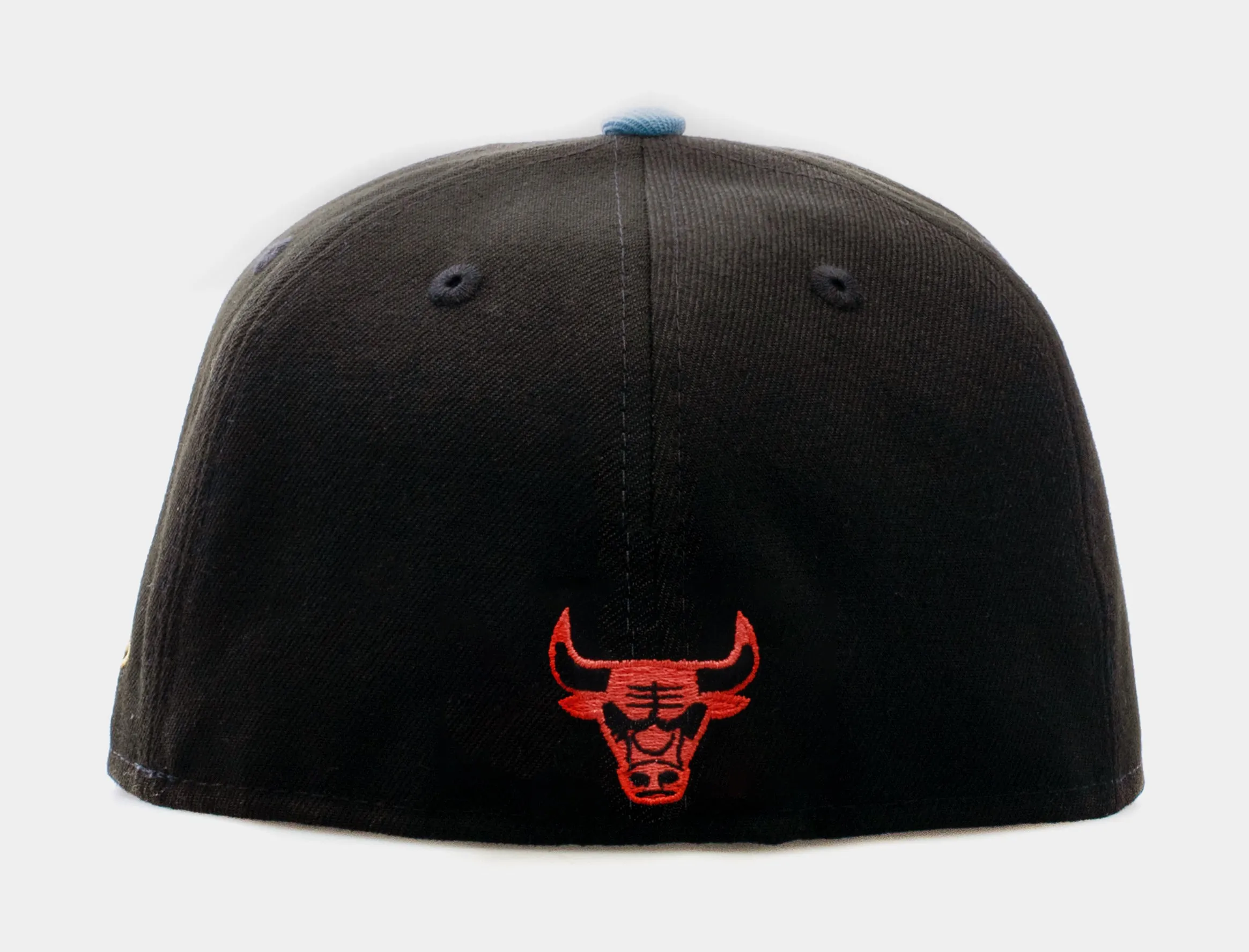 SP x New Era NBA Summer Edition Chicago Bulls 59Fifty Fitted Cap Mens Hat (Black/Blue)