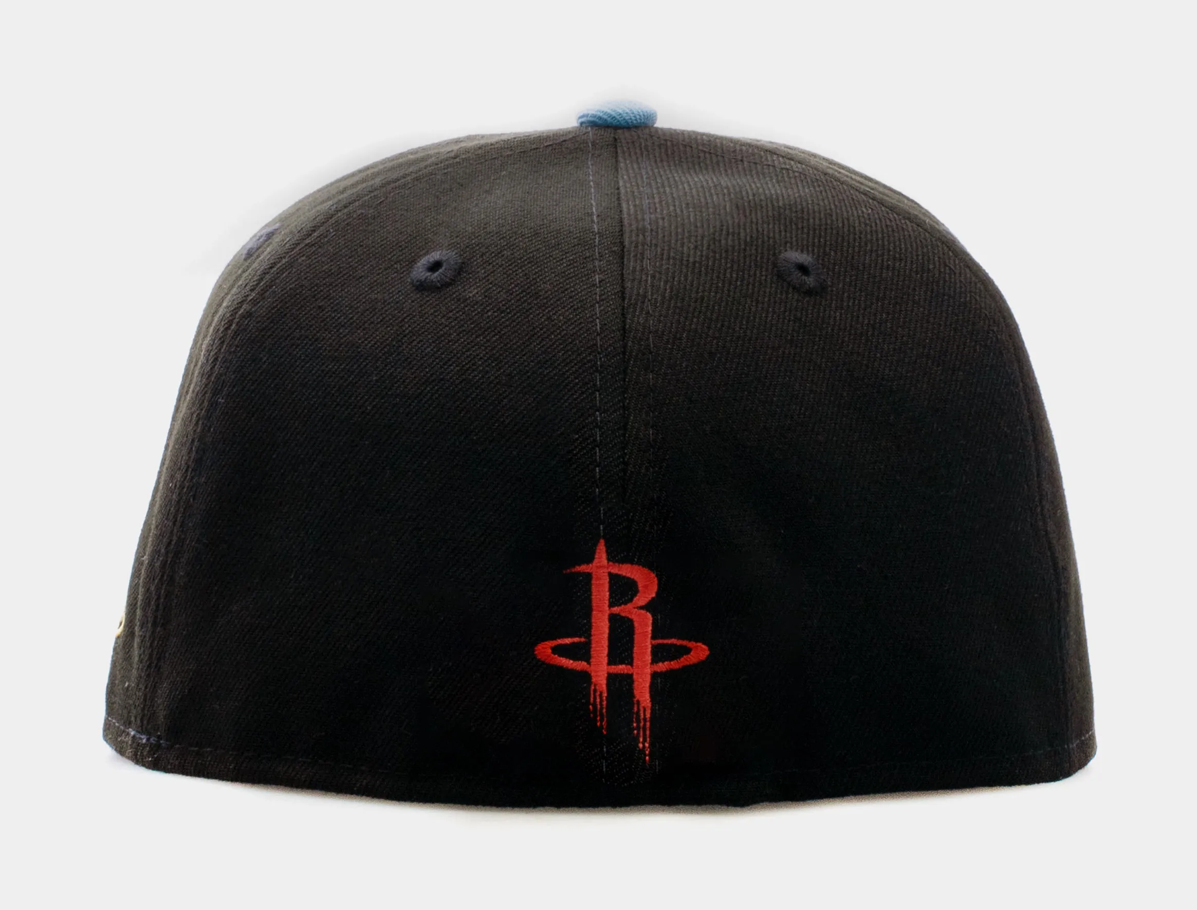 SP x New Era NBA Summer Edition Houston Rockets 59Fifty Fitted Cap Mens Hat (Black/Blue)