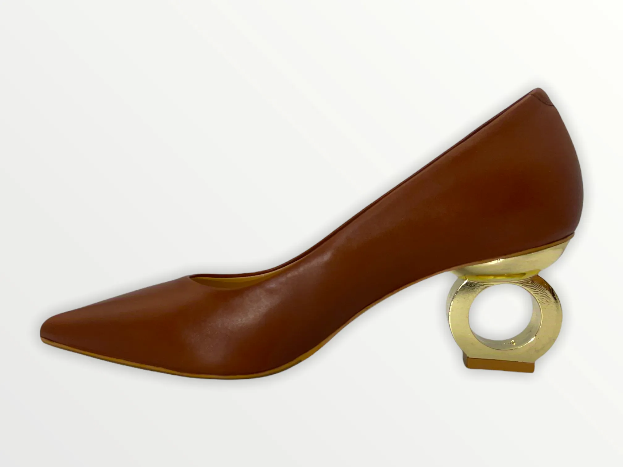 The Tokyo Brown Leather Pump Final Sale!