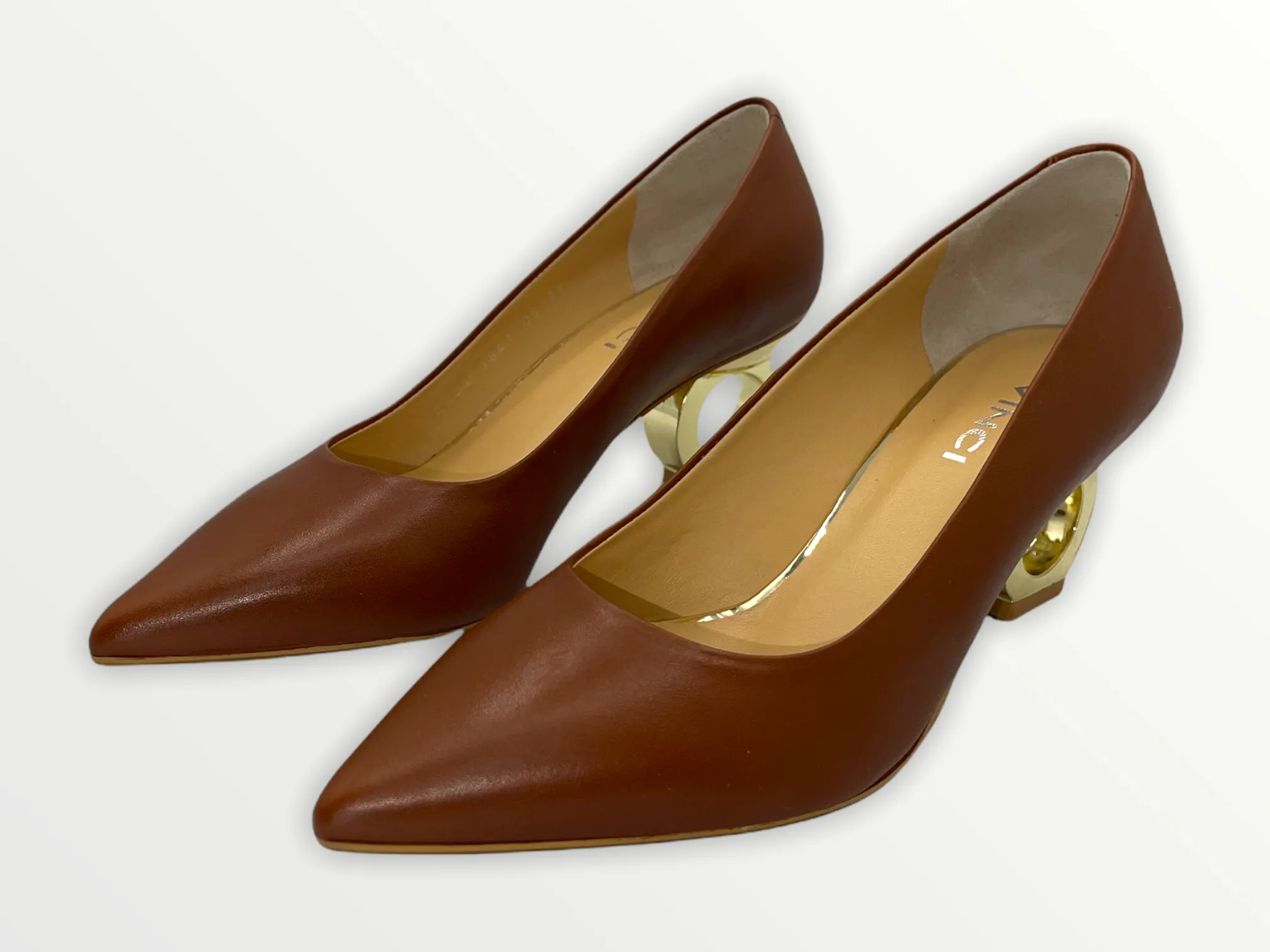 The Tokyo Brown Leather Pump Final Sale!