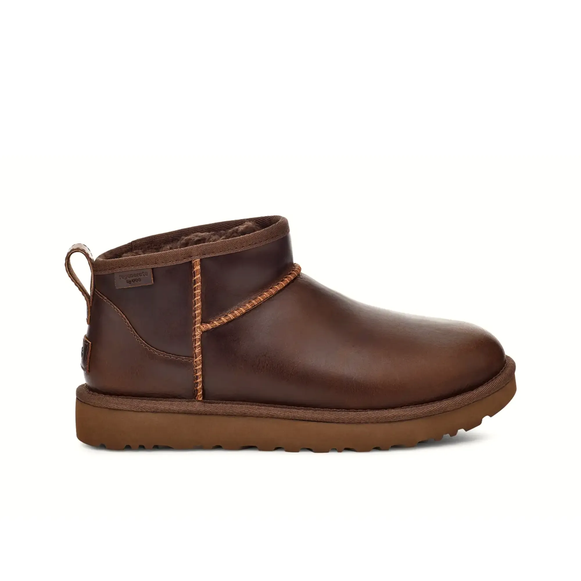 UGG CLASSIC ULTRA MINI LTHR REGEN BOOT WOMEN