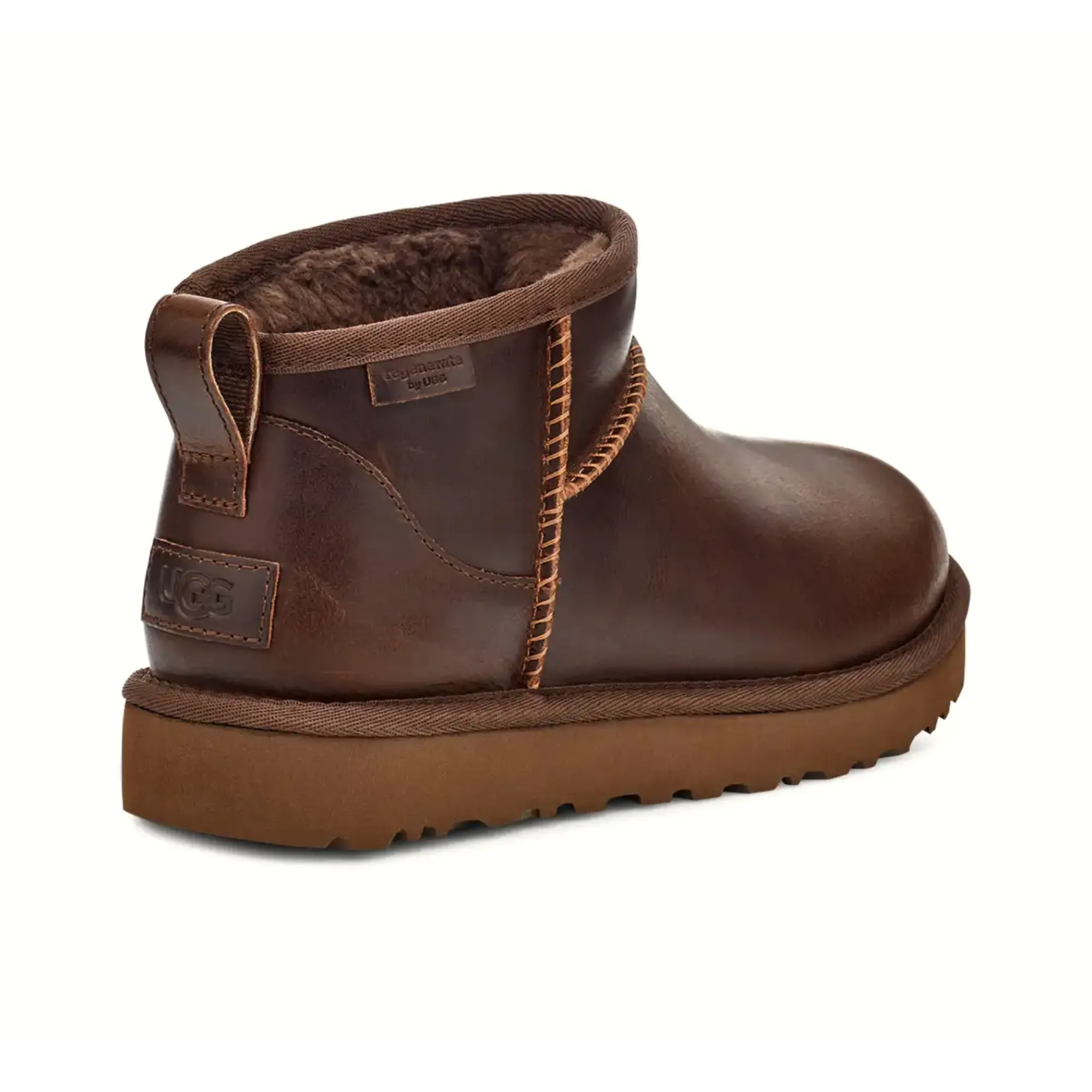 UGG CLASSIC ULTRA MINI LTHR REGEN BOOT WOMEN