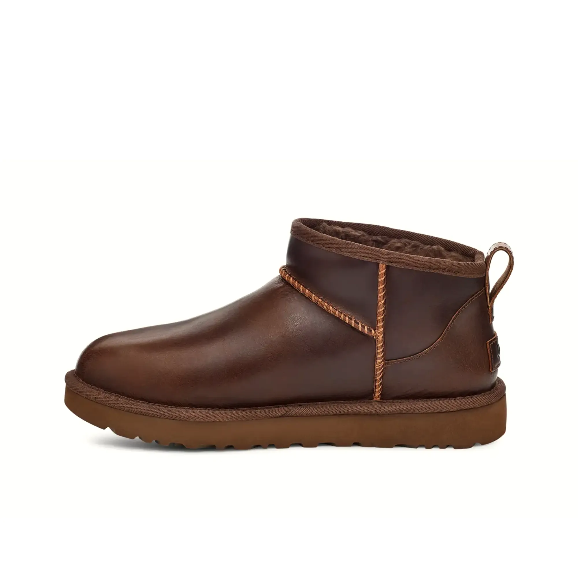 UGG CLASSIC ULTRA MINI LTHR REGEN BOOT WOMEN