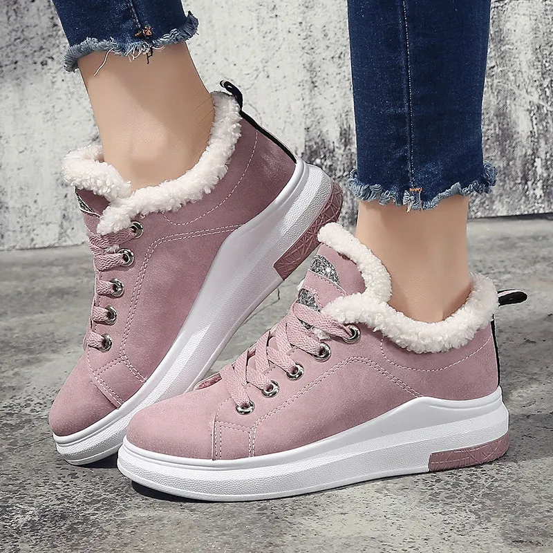 Winter Warm Women Casual Sneakers Shoes