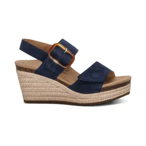 Women's Aetrex Ashley EW791W Color: Navy