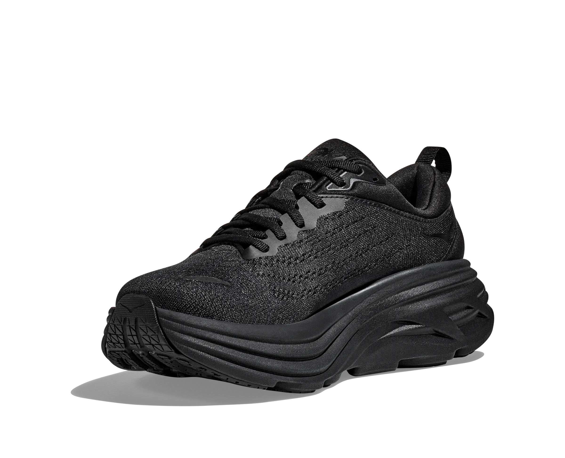 Women's Hoka Bondi 8 Color: Black / Black