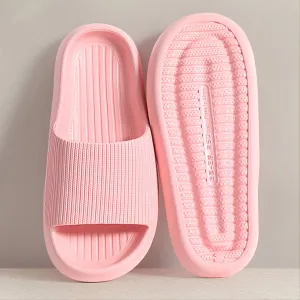 Women's Pillow EVA Material House Slides Non-slip Indoor Slippers