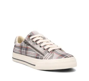 Women's Taos Z Soul Color: Grey Plaid (REGULAR & WIDE WIDTH)