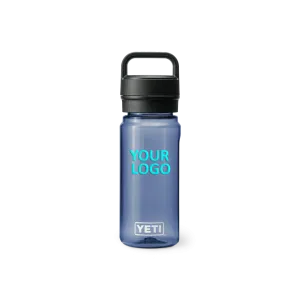 Yeti Yonder 20 Oz Custom Water Bottles With Chug Cap, Navy